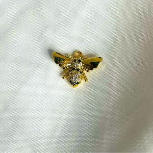 14K Gold plate Bee charm